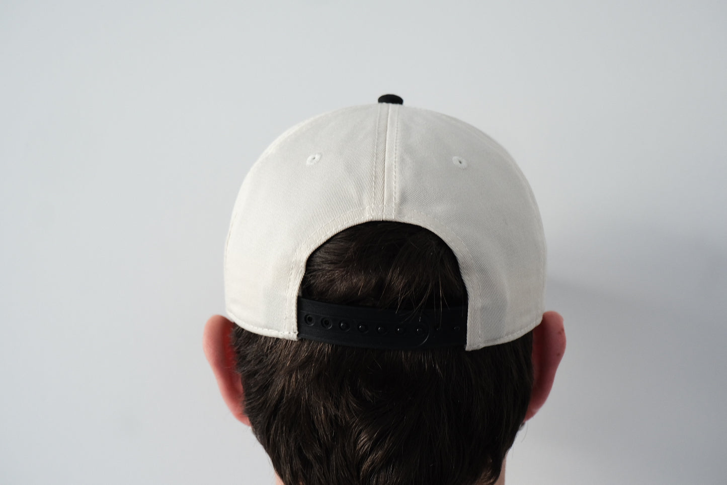 Two Tone 5 Panel Cap / Black