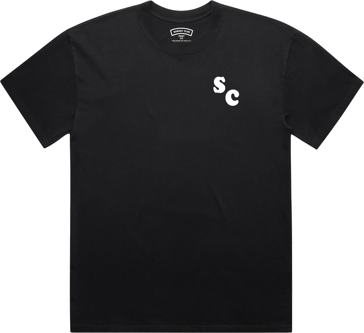Sunday Club Eagle Tee / Faded Black