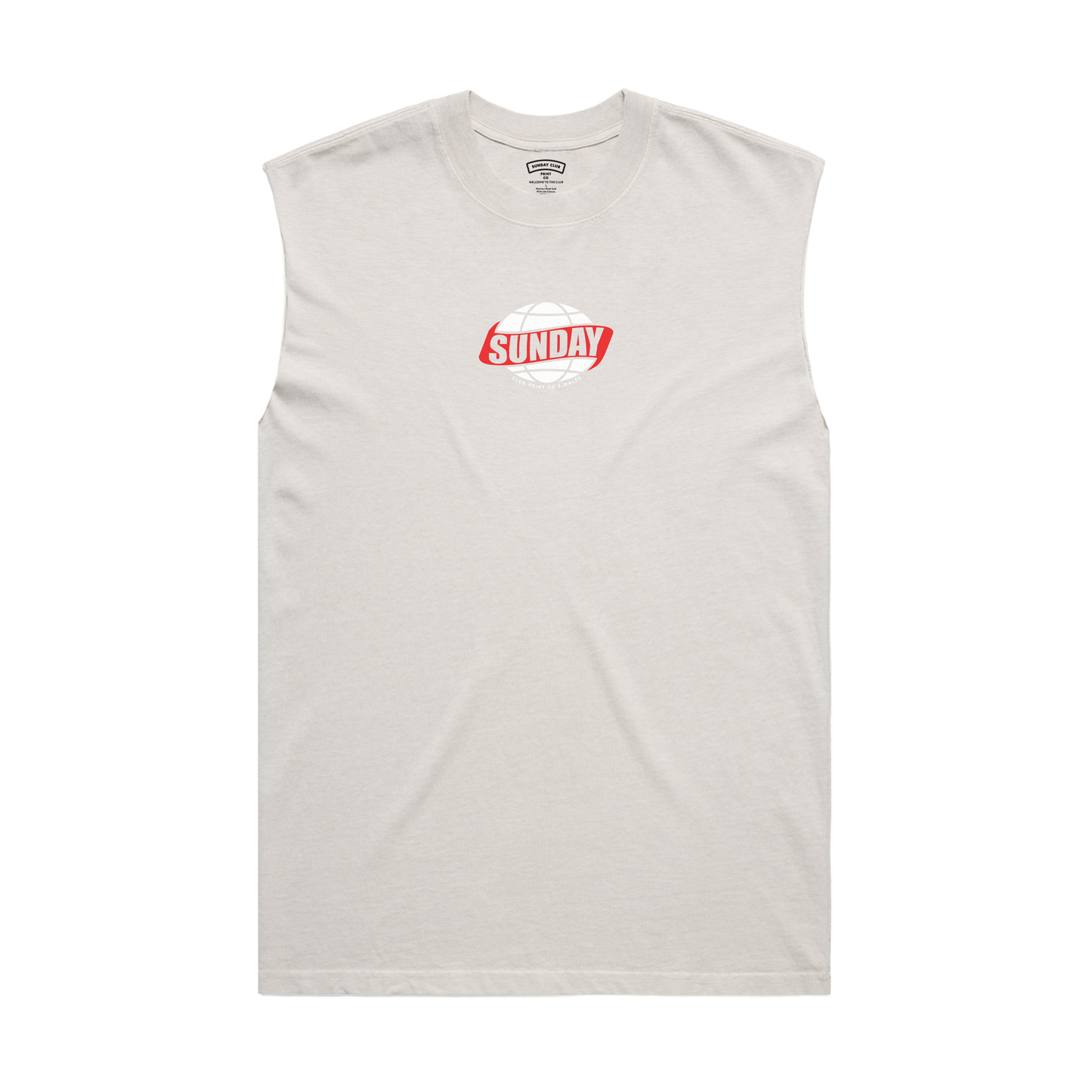Globe Heavy Faded Tank / Stone