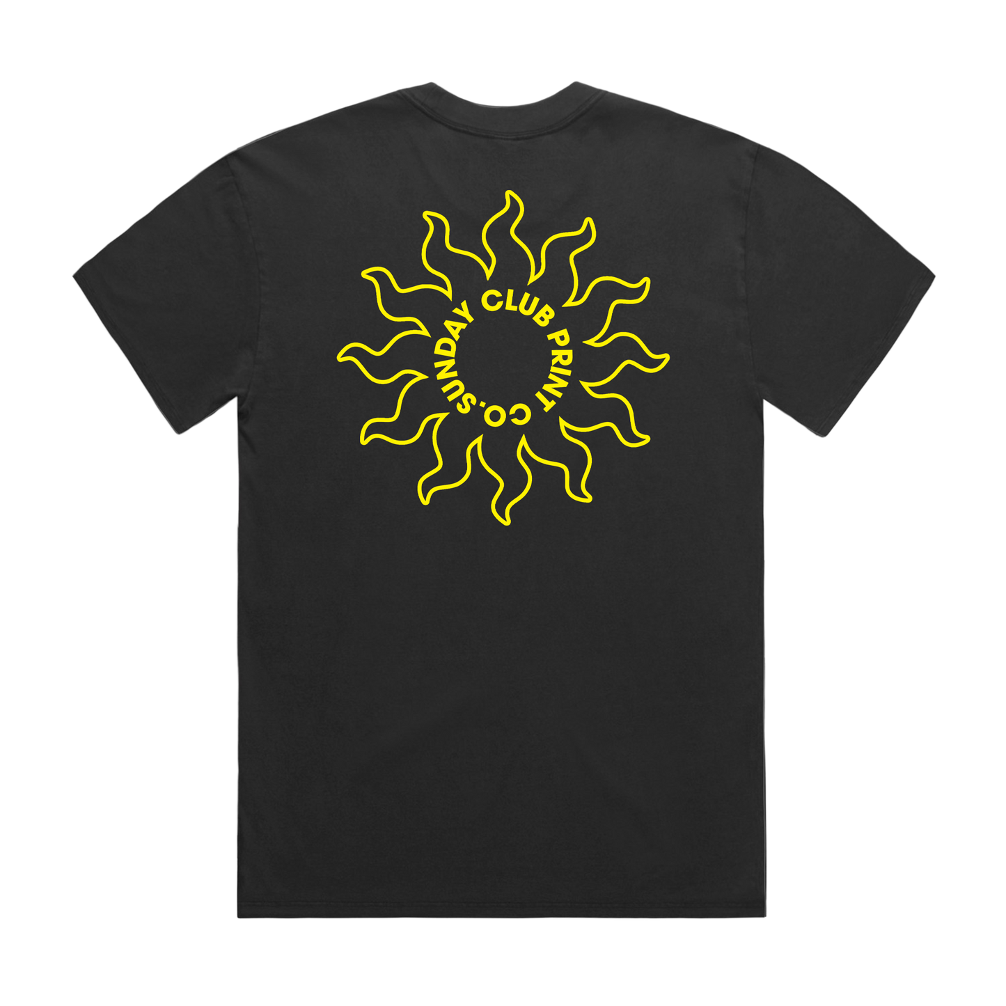 Vintage Washed Sunny Heavy Tee / Black