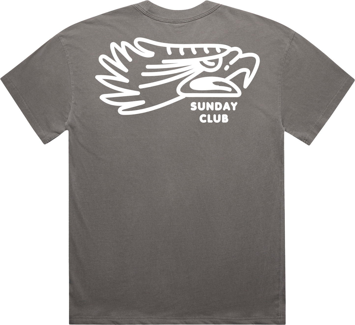 Sunday Club Eagle Tee / Faded Grey