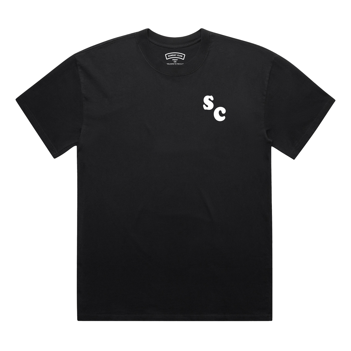 Sunday Club Eagle Tee / Faded Black