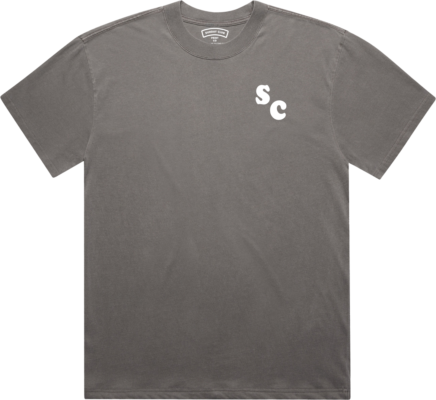 Sunday Club Eagle Tee / Faded Grey