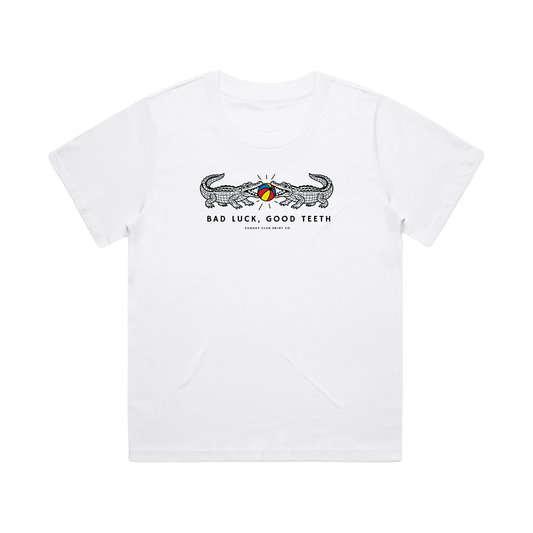 Women’s Boxy Cropped Oversized Croc Tee