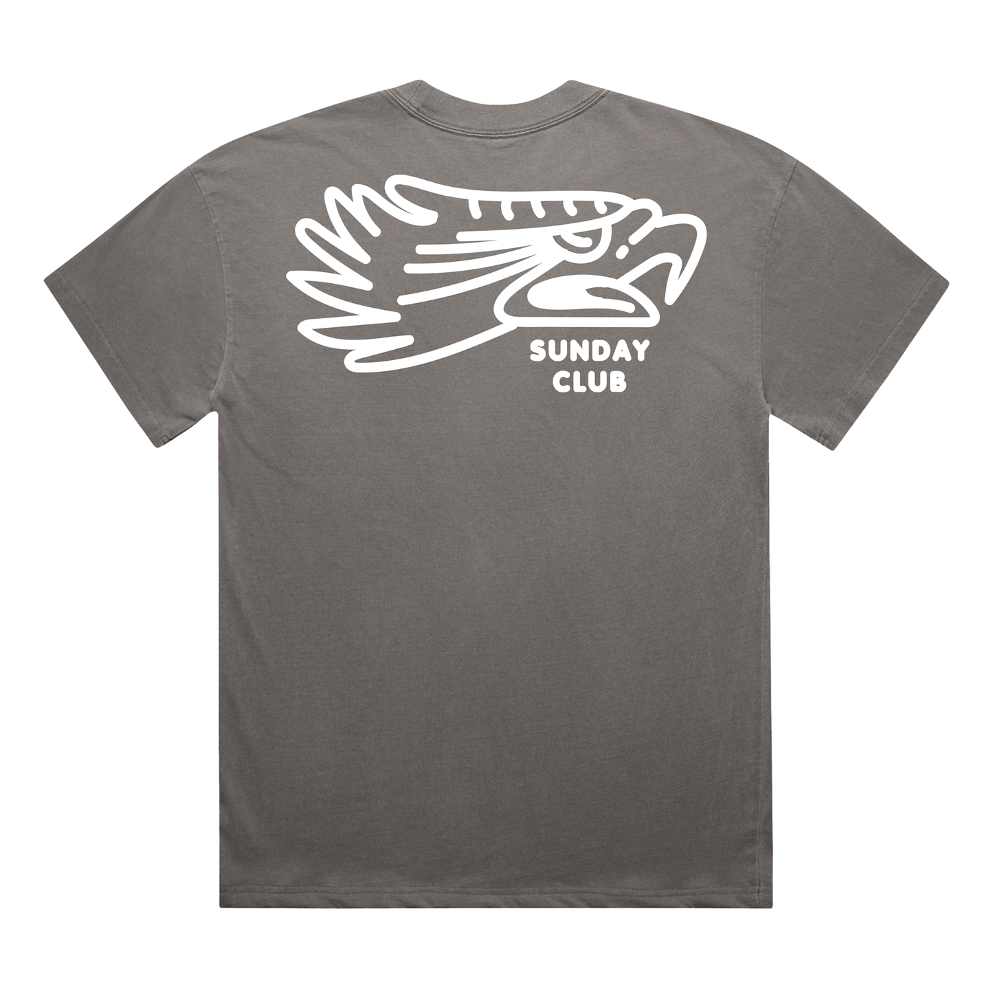 Sunday Club Eagle Tee / Faded Grey