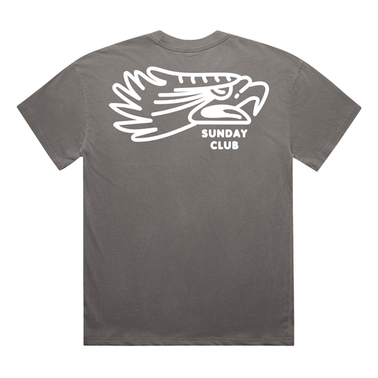 Sunday Club Eagle Tee / Faded Grey