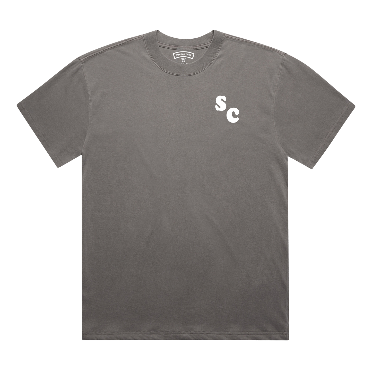 Sunday Club Eagle Tee / Faded Grey