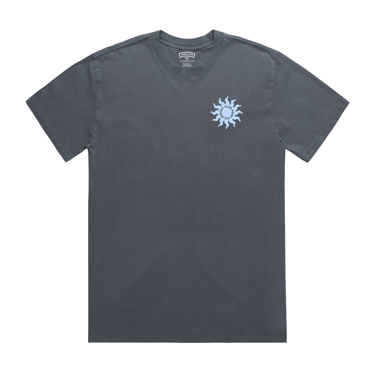 Vintage Washed Sunny Heavy Tee / Indigo
